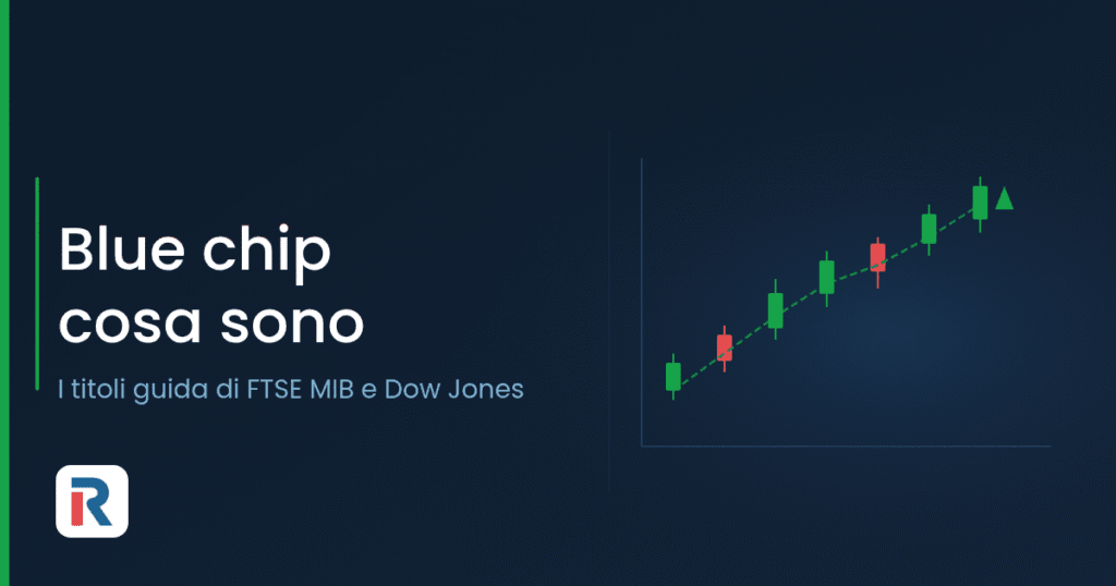 Azioni blue chip quotate in borsa