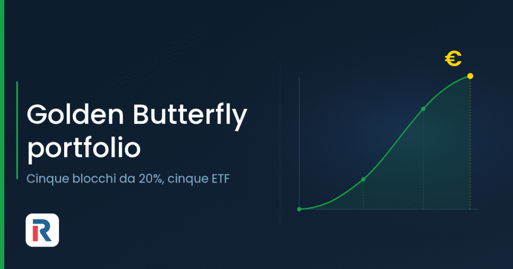 Golden Butterfly portfolio: cinque blocchi da 20% e cinque ETF