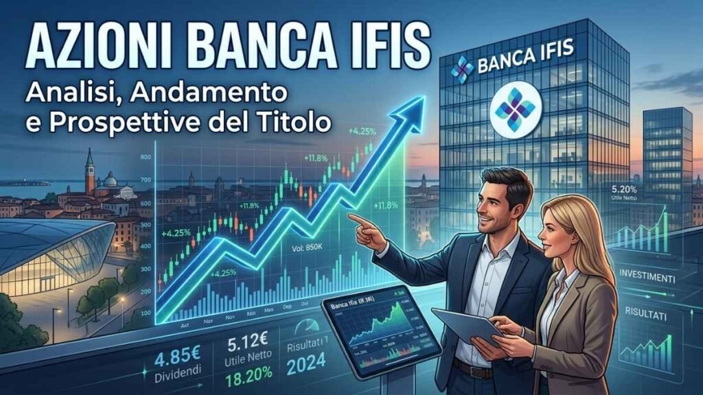 Azioni banca Ifis: analisi, andamento e prospettive del titolo