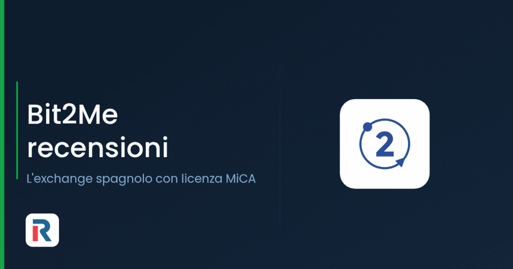 Logo di Bit2Me nella recensione dell'exchange di criptovalute