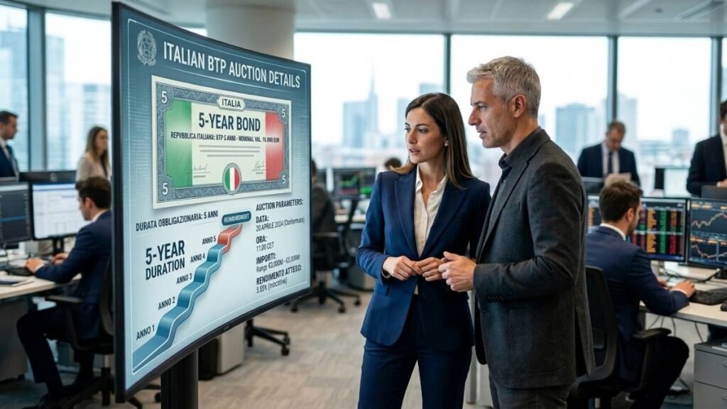 Prossima asta BTP quinquennale: rendimenti attesi, cedola e come acquistarli