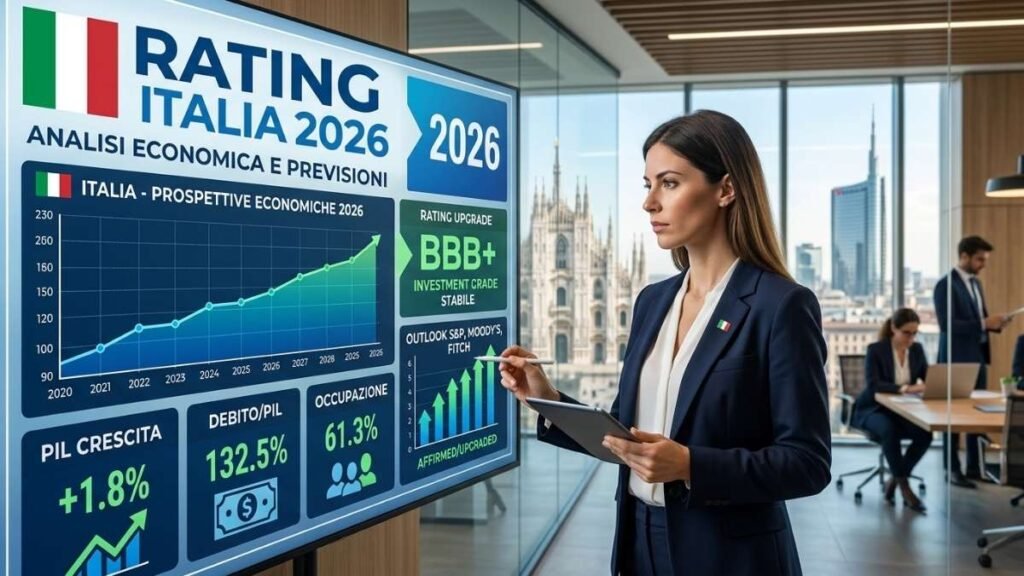 rating italia 2026: cosa succederà dopo il rating di Moody's del 25 settembre
