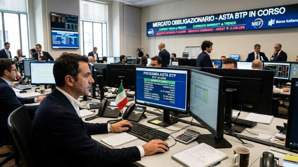 Prossima asta BTP: rendimenti e date delle ultime aste di BTP