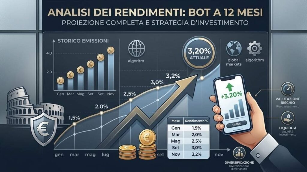 Rendimento del BOT a 12 mesi nell'ultima asta è previsioni sulla nuova del 9 ottobre