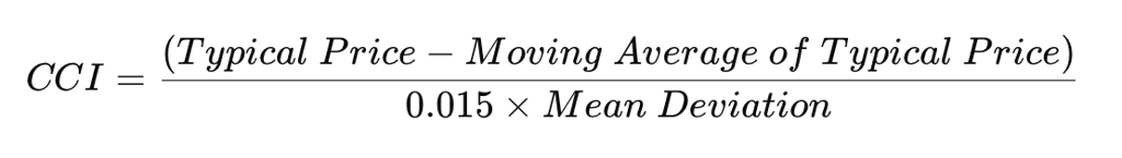 cci formula